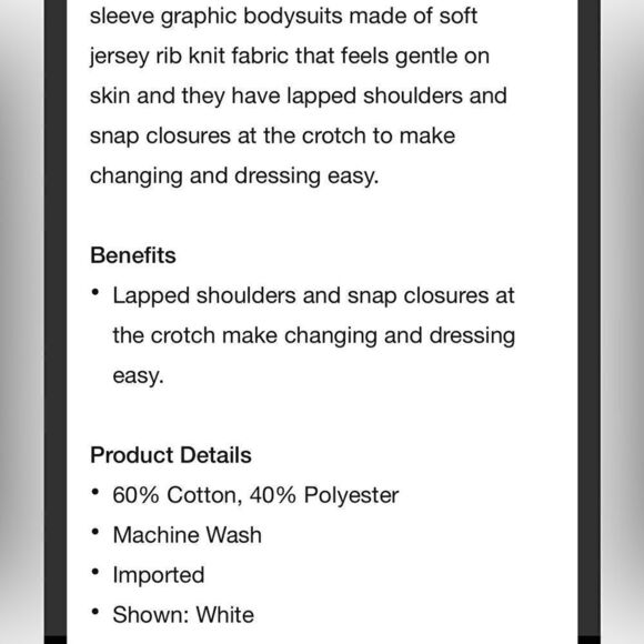 Nike Mini Me Bodysuit Set, White Onesie Black Swoosh Short Sleeve Size Newborn - Picture 3 of 10